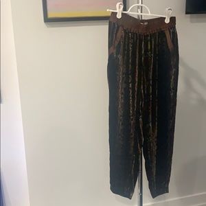 Anthropologie Velvet pant